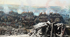 Фрагмент панорамы «Оборона Севастополя 1854-1855 годов»