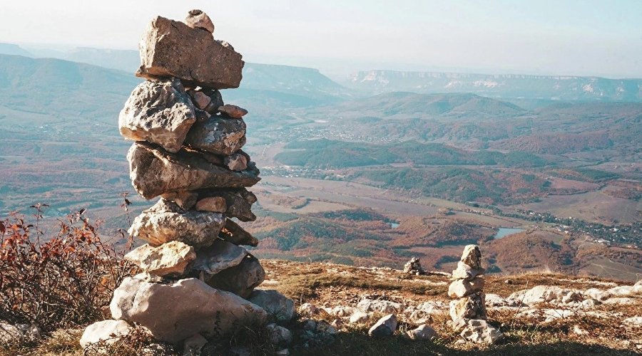 Вид с горы Бойка