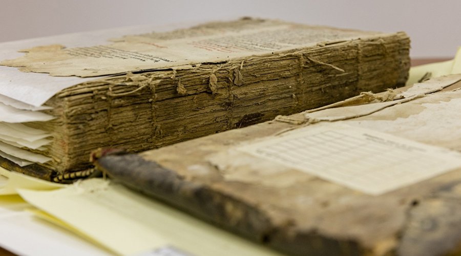 Книга 1568 года из фондов музея-заповедника «Херсонес Таврический»