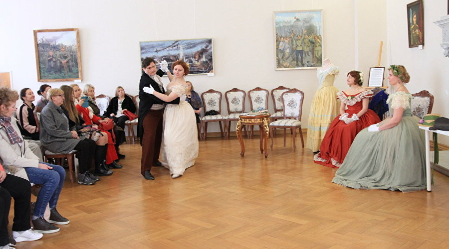 Мастер-класс по танцам в Ливадийском дворце