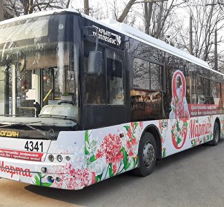 8 марта по Крыму будут курсировать праздничные троллейбусы