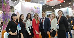 Министр курортов и туризма Крыма Вадим Волченко на выставке MITT в Москве