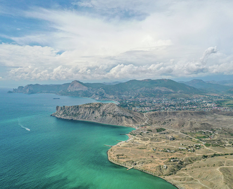 Вид на Судак