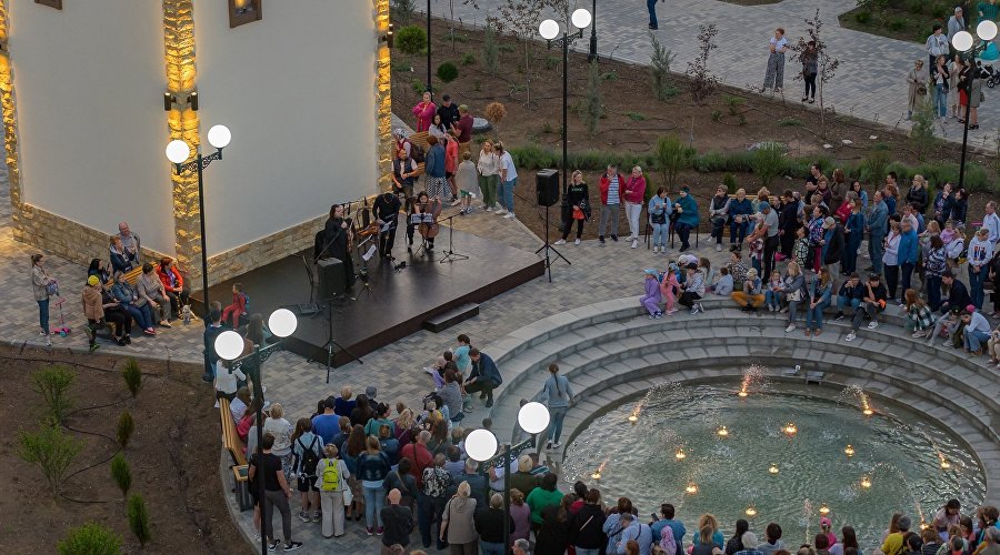 «Музыкальные вечера на фонтанке» в Евпатории