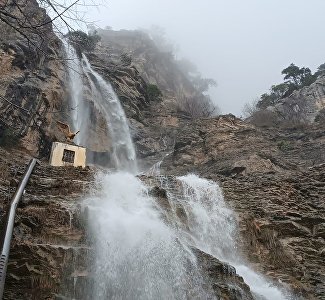 Самый высокий водопад Крыма снова доступен для туристов