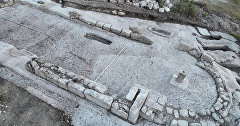 Обнаруженный в пещерном городе Эски-Кермен христианский храм