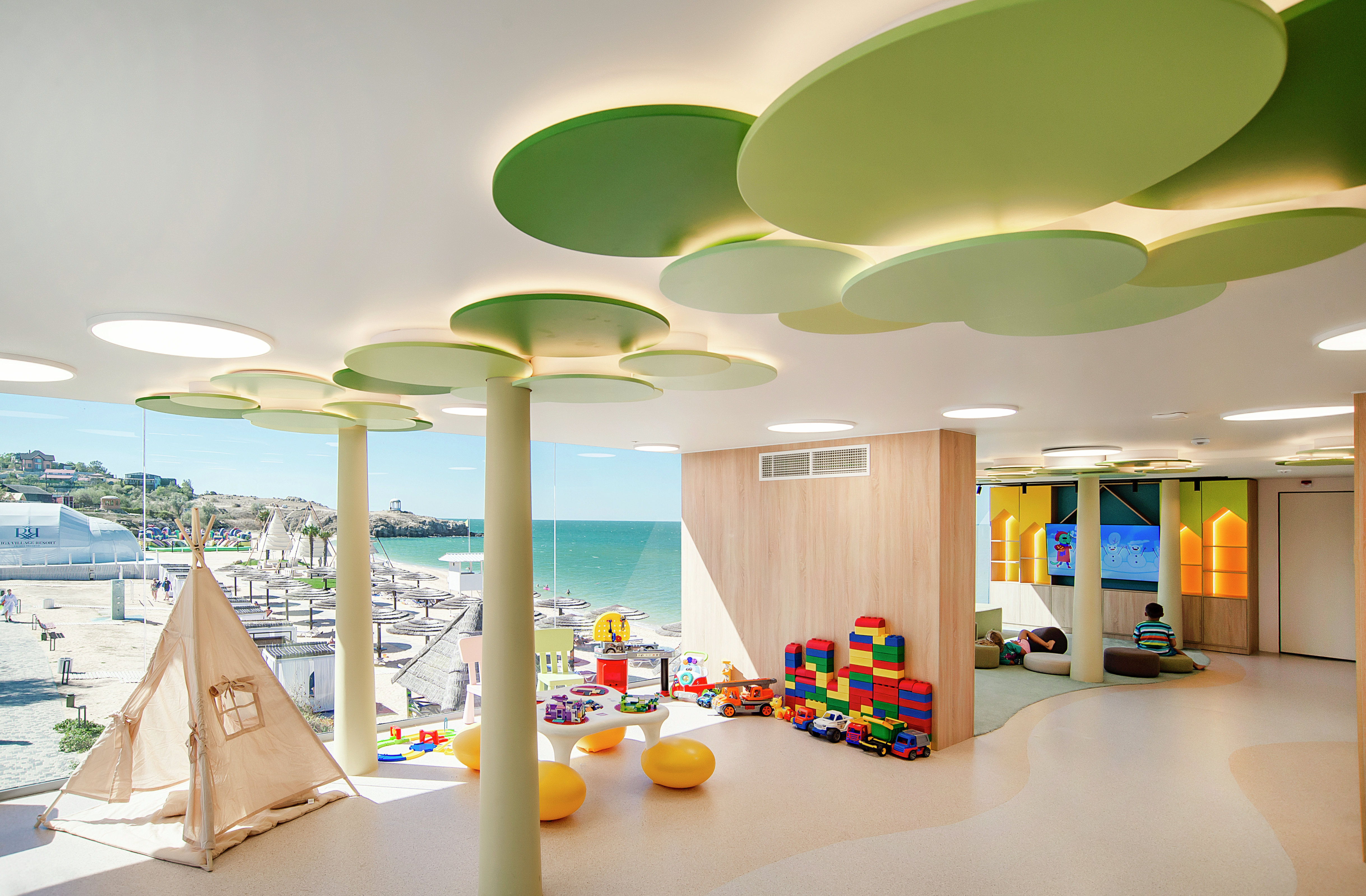 Детская комната в отеле Riga Village Resort 