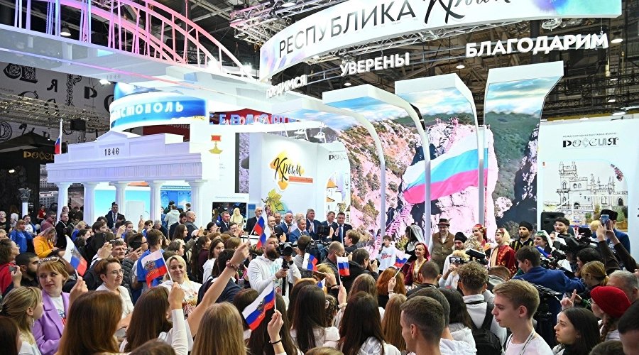 Стенд Республики Крым на выставке-форуме достижений «Россия»