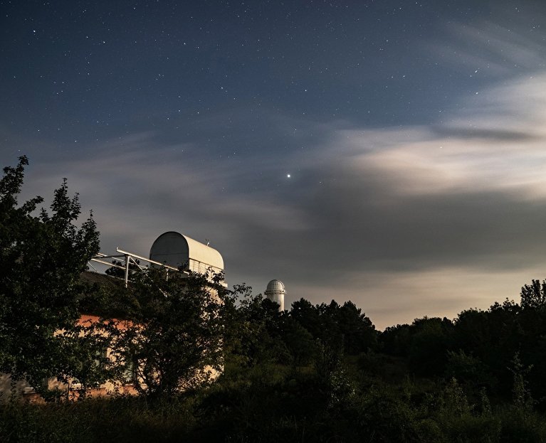 Территория Крымской астрофизической обсерватории