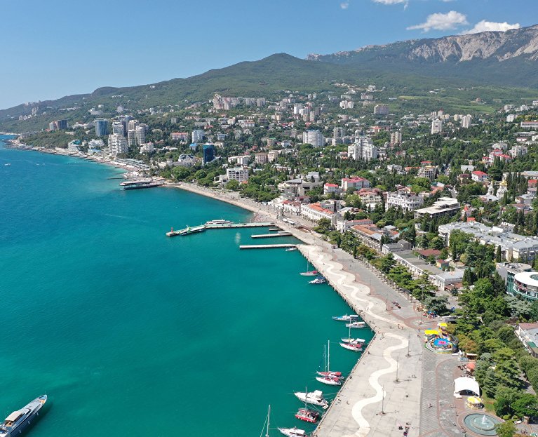 Вид на Ялту