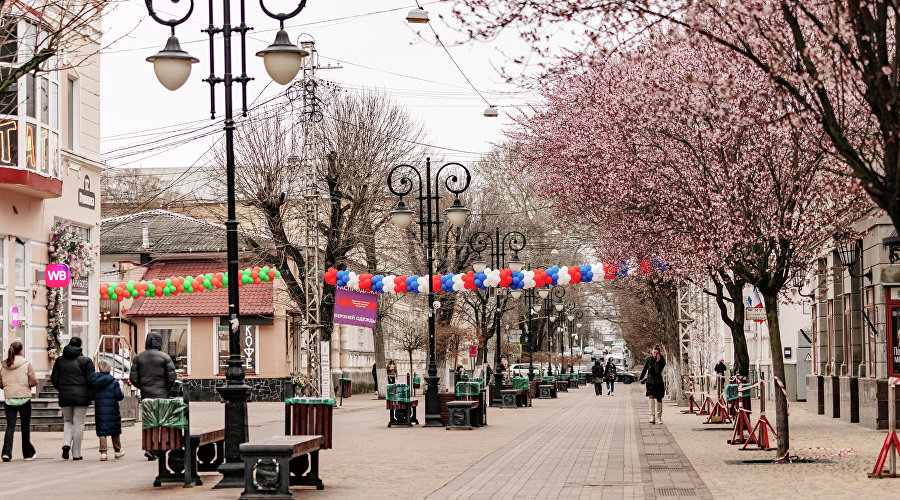 Улица Пушкина в Симферополе