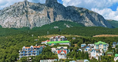 Вид на санатории в Крыму Вид на санатории в Крыму