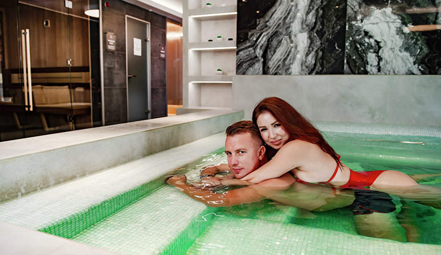 Отдыхающие в парк-отеле «Московский»