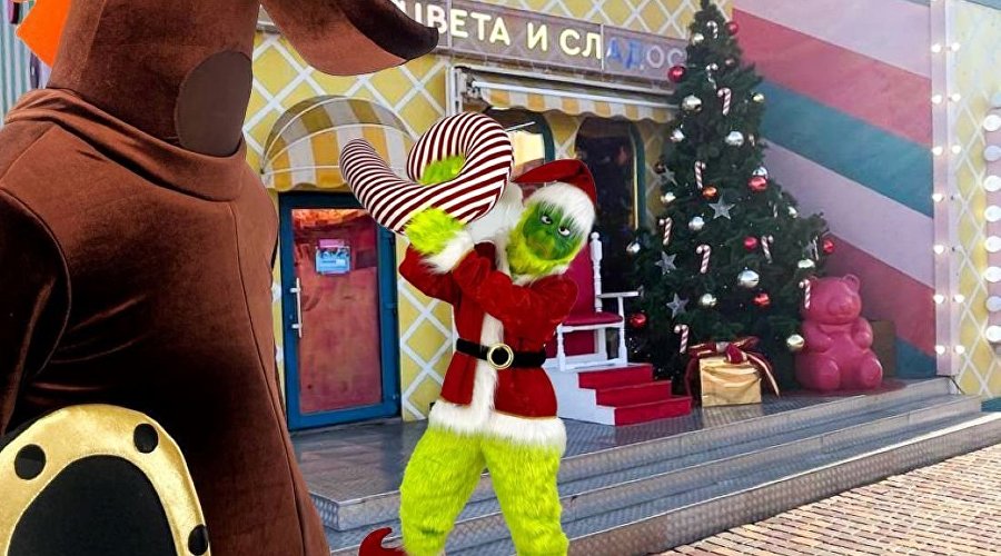 Новогодняя атмосфера в Музее цвета и сладостей