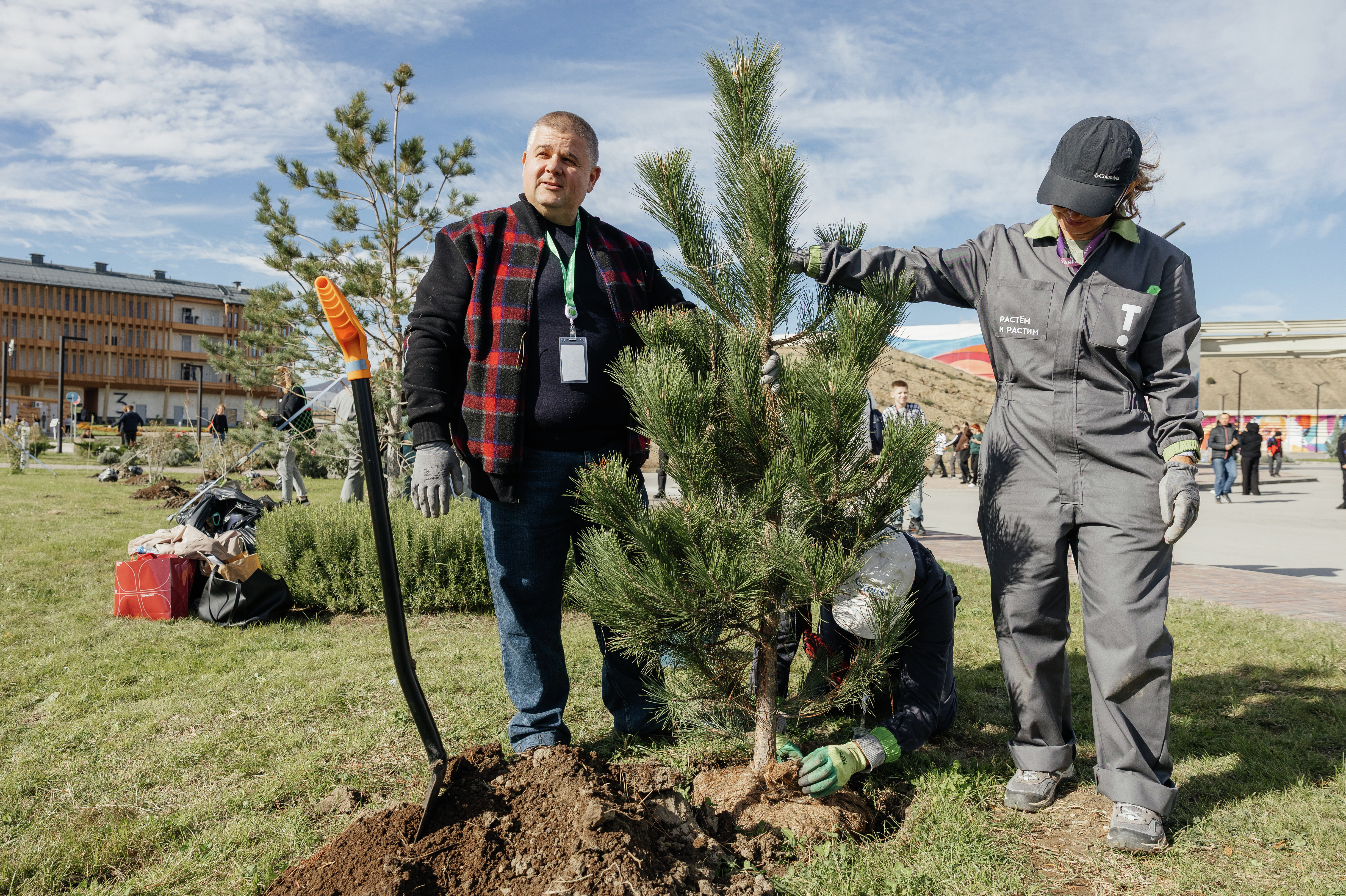 Заместитель министра курортов и туризма Крыма Николай Волков на Зелёном фестивале 