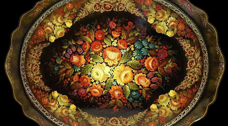 Жостовская роспись Жостовская роспись