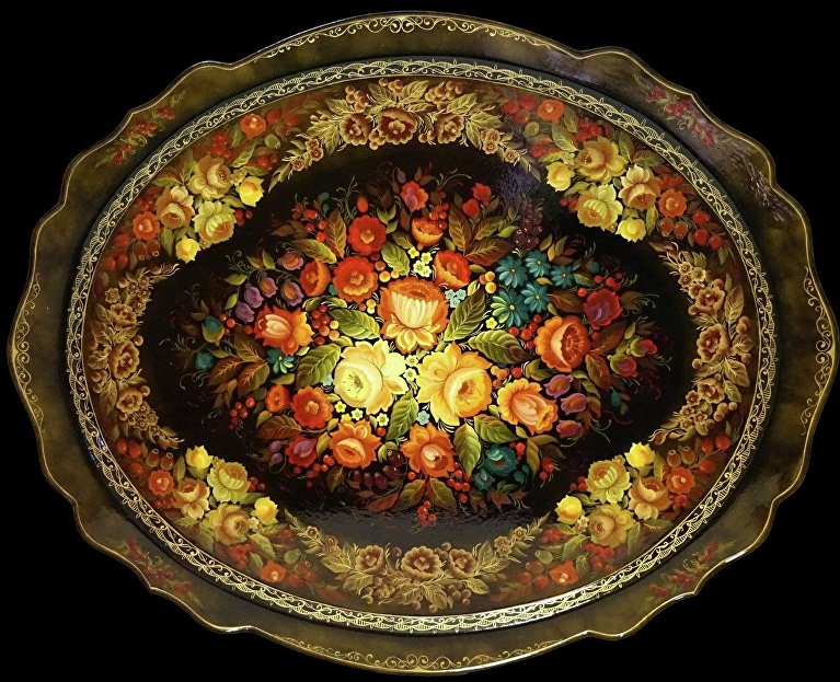 Жостовская роспись