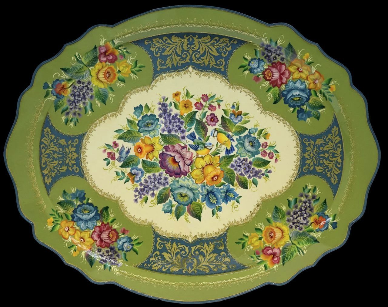 Жостовская роспись Жостовская роспись