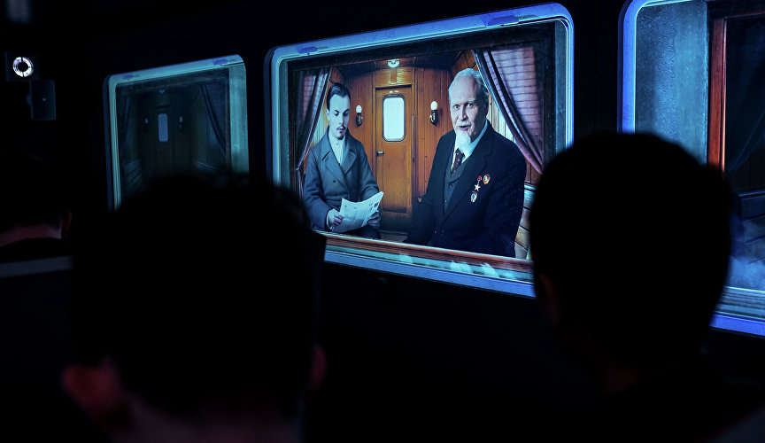 Мультимедийный автопоезд «Россия – моя история» Мультимедийный автопоезд «Россия – моя история»