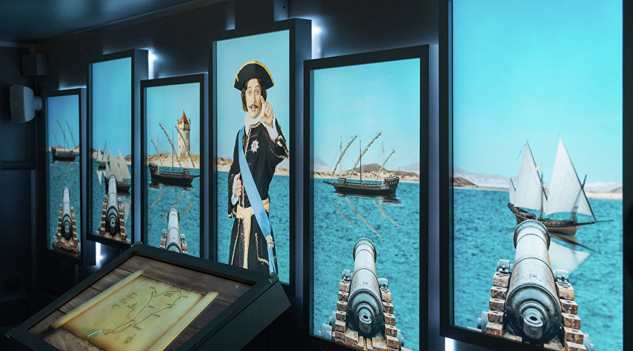 Мультимедийный автопоезд «Россия – моя история» Мультимедийный автопоезд «Россия – моя история»