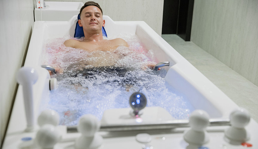 Лечебная ванна в санатории «Форос» Лечебная ванна в санатории «Форос»