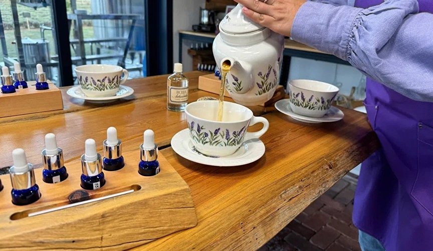 Чаепитие на ферме Viva Lavanda