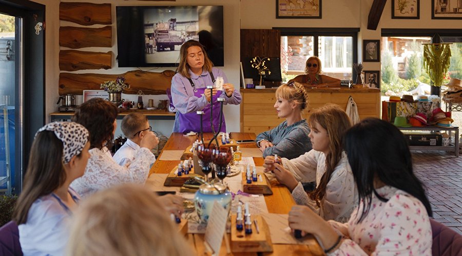 Мастер-класс на ферме Viva Lavanda