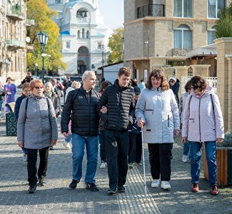 В Евпатории по «Малому Иерусалиму» проводят экскурсии для людей с нарушением зрения