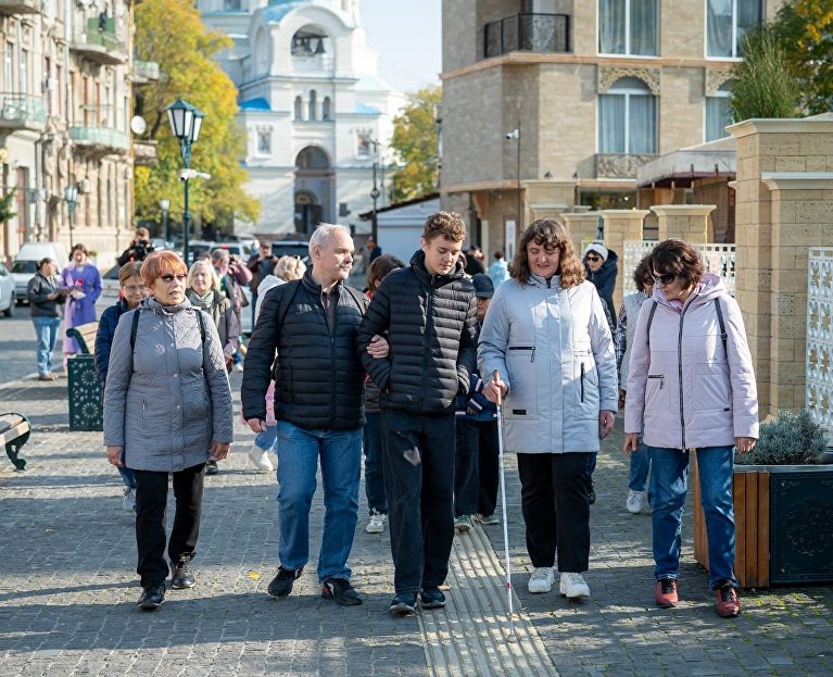 Экскурсия для людей с нарушением зрения по «Малому Иерусалиму» 