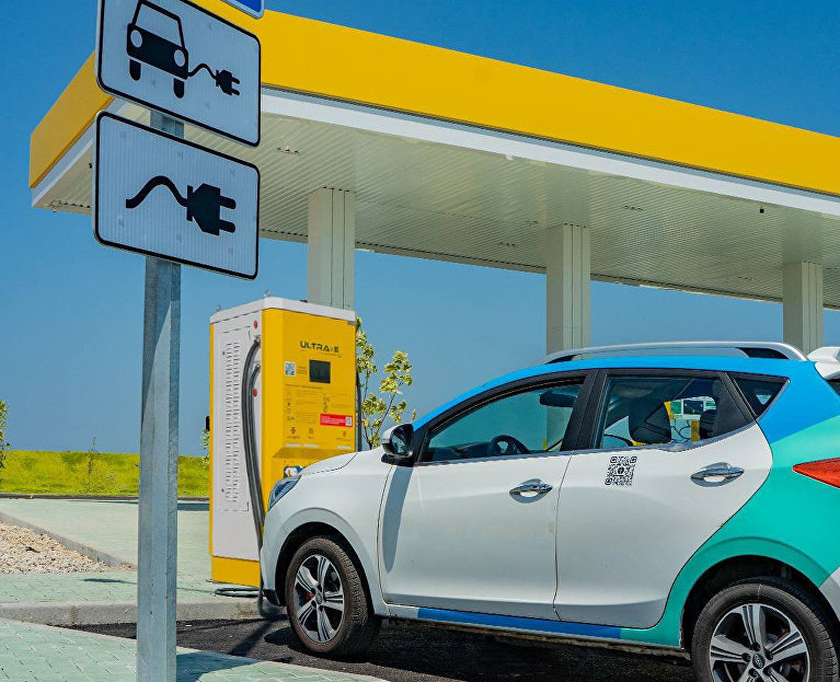 Заправка для электромобилей