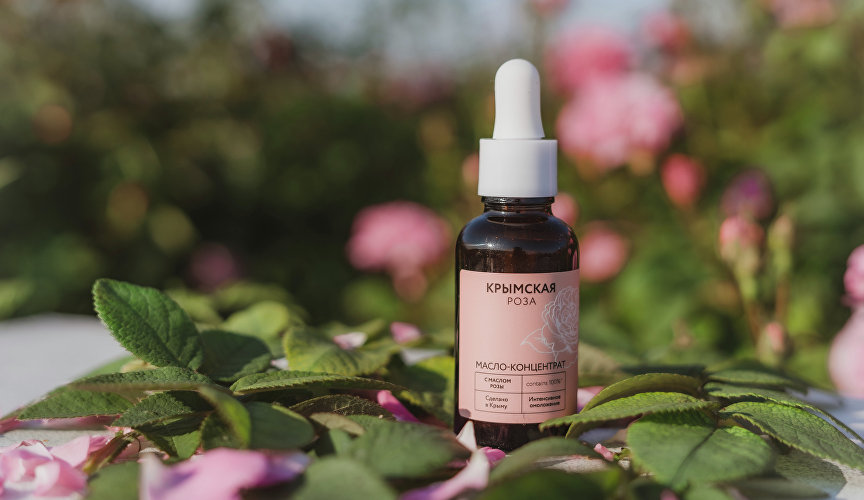 Масло-концентрат с эфирным маслом розы