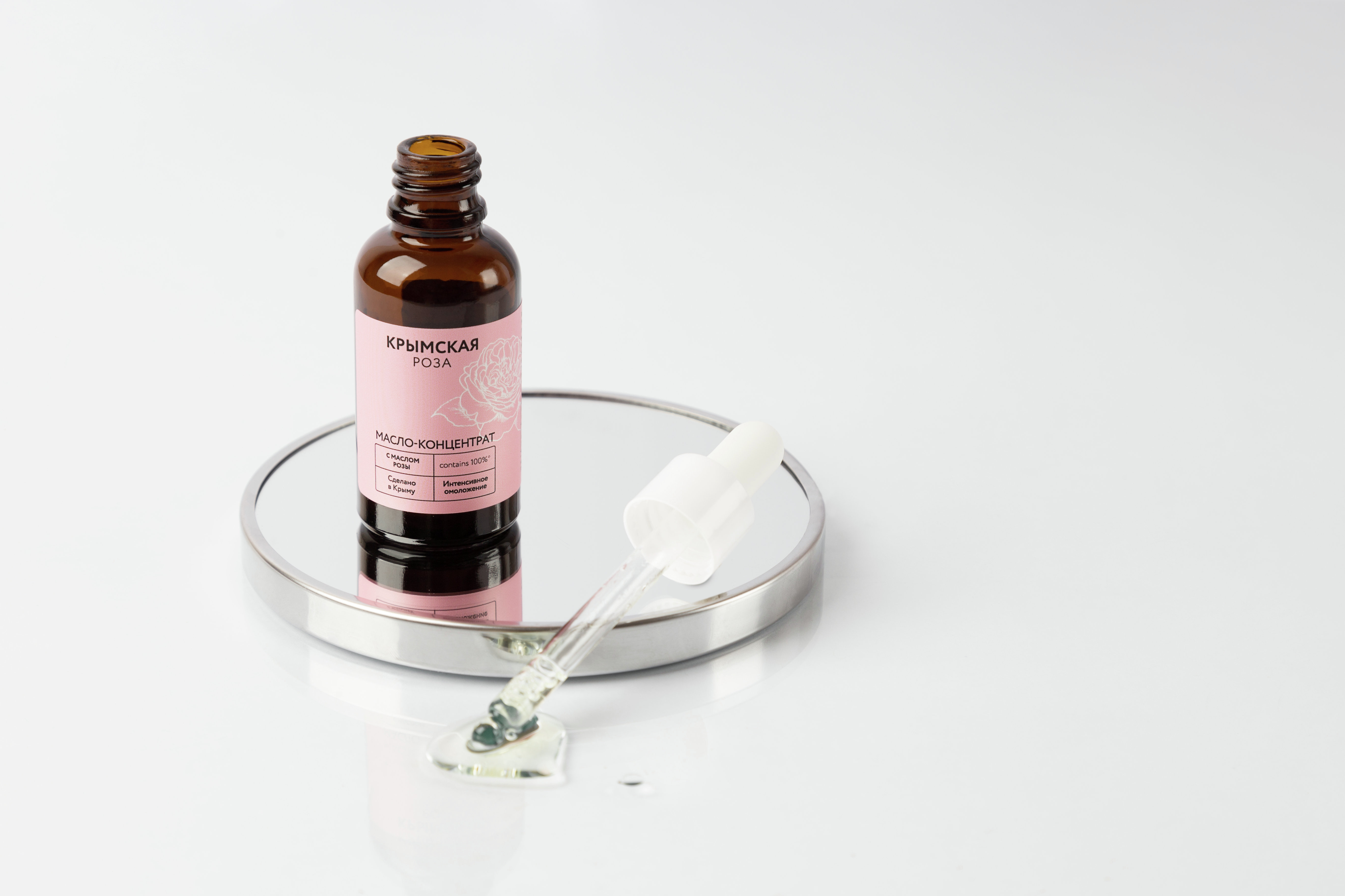 Масло-концентрат с эфирным маслом розы