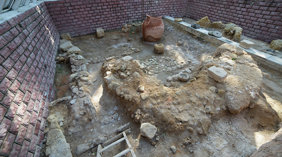 Раскопки на месте Керкинитиды