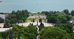 Вид на площадь им. Ленина в Керчи