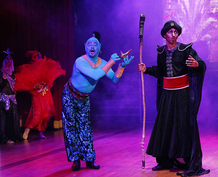 Хореографический спектакль «Волшебная лампа Аладдина» 