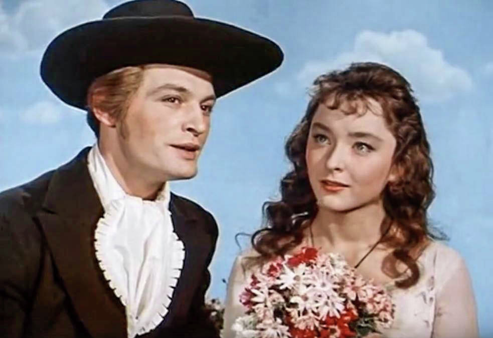 Василий Лановой и Анастасия Вертинская в фильме &amp;laquo;Алые паруса&amp;raquo; 