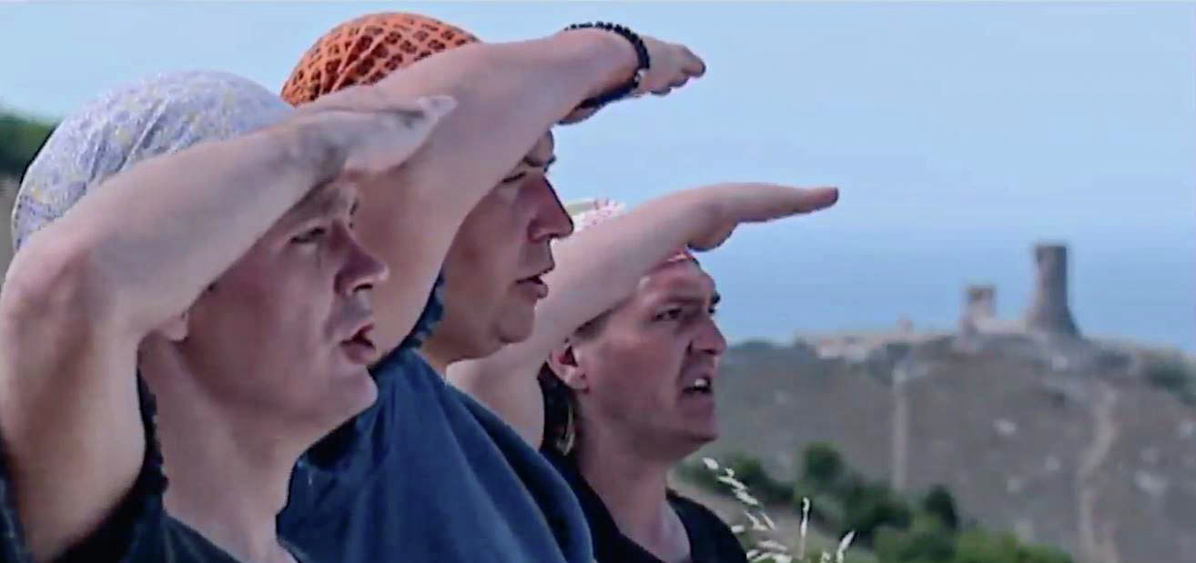 Алексей Шутов, Станислав Дужников и Андрей Бронников в фильме &amp;laquo;Приключения в Тридесятом царстве&amp;raquo; 