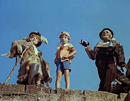 Елена Санаева, Дмитрий Иосифов и Ролан Быков в фильме «Приключения Буратино»