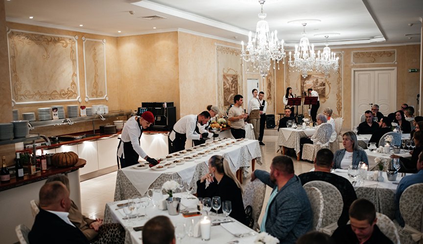 Гастроужин в отеле «Алые Паруса»