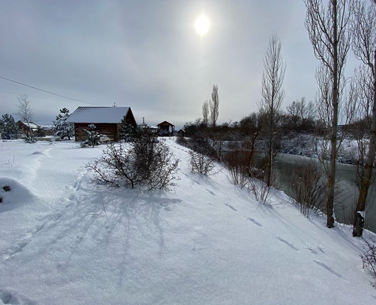 Зима в эко-комплексе «Бурульча»