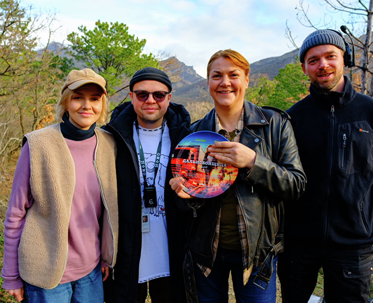 Съёмки сериала «Дальнобойщица» 