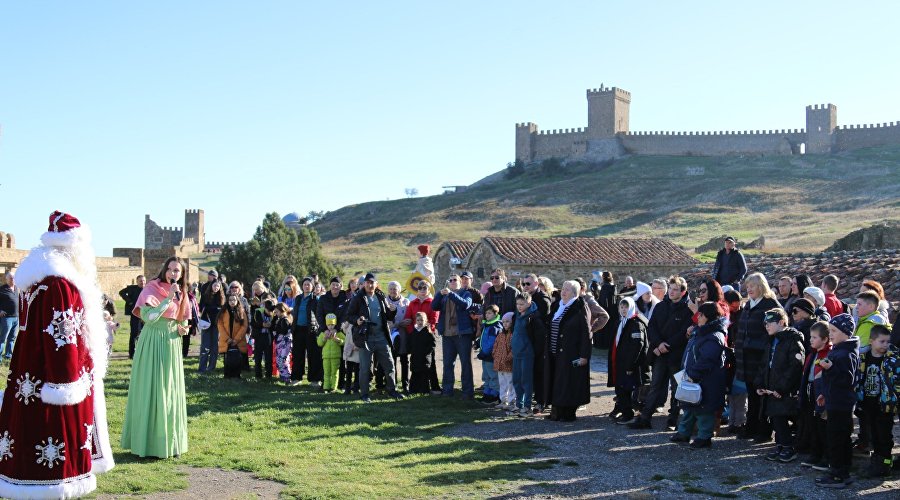 Новый год в Судакской крепости Новый год в Судакской крепости