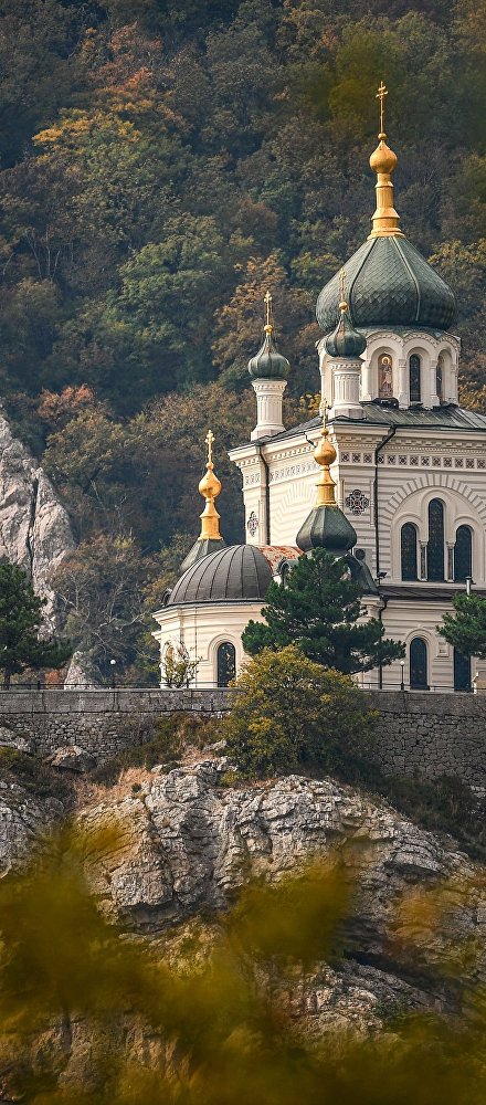 Церковь Воскресения Христова в поселке Форос в Крыму