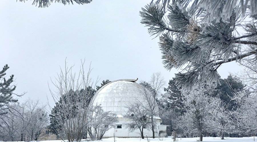 Территория Крымской астрофизической обсерватории