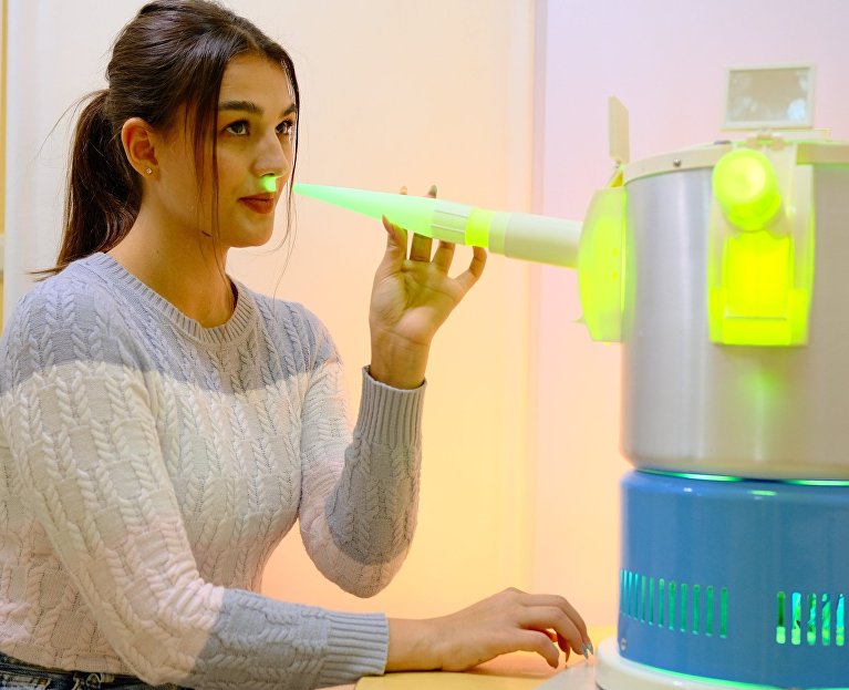 Оздоровительная процедура в туристско-оздоровительном спортивном комплексе «Приморье» 