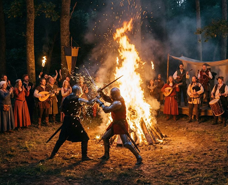 Рыцарский бой