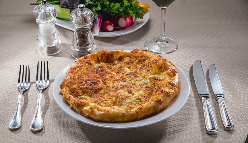 Блюдо в ресторане грузинской кухни «Тифлис»