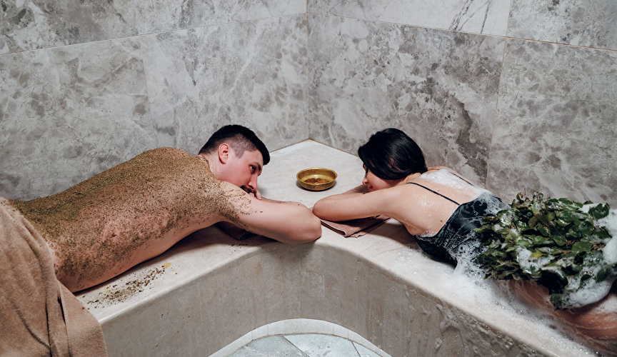 Пара в санатории «Форос»