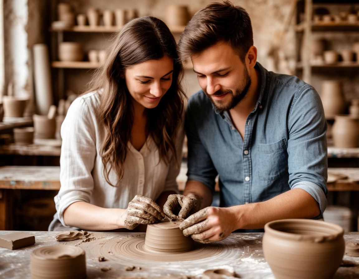 Мастер-класс в гончарной мастерской