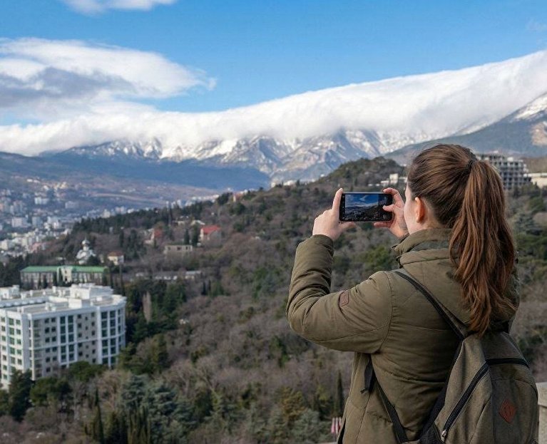 Вид на Ялту